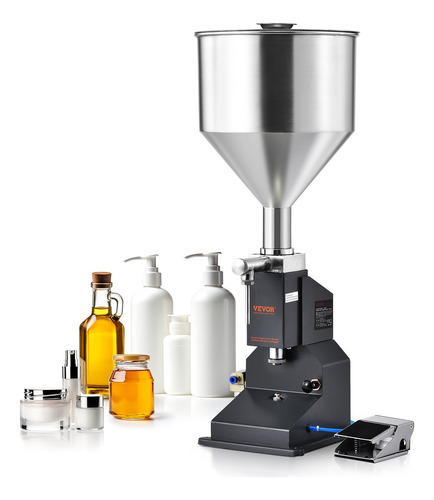 Máquina Llenadora Liquidos Viscosos Neumatica 5 A 50ml