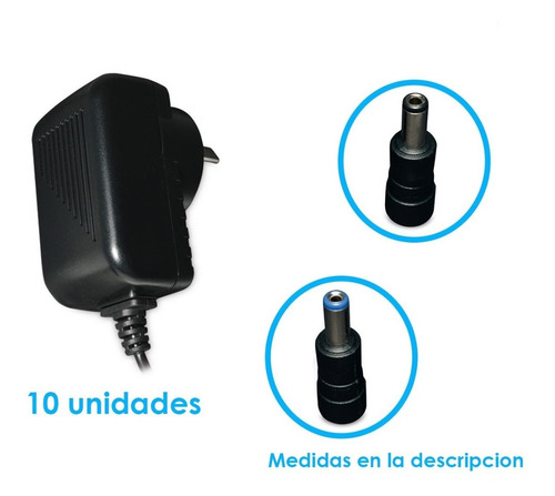 Fuente 12v 1ah 1a X10 Combo Switching P/ Tiras De Led Router