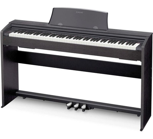 Piano Digital Casio Px770 Preto Com Estante Pedal Fonte