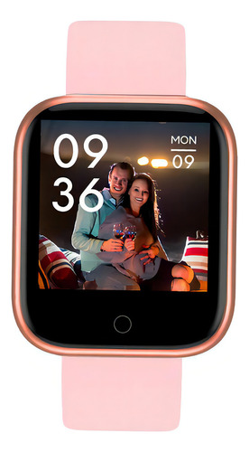Smartwatch Relógio Inteligente D20 / Y68 Android Ios Rosa Cor da caixa Rosa