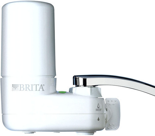 Sistema De Filtro De Agua Para Llave Grifo Brita Basic Color Blanco