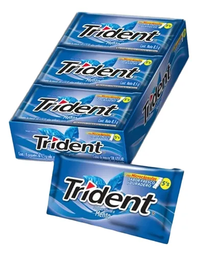 Chicles Trident Display X18 Uds