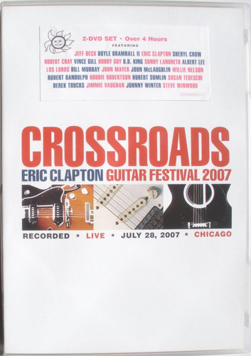 Dvd - Eric Clapton - Crossroads Guitar Festival 2007 Box X2