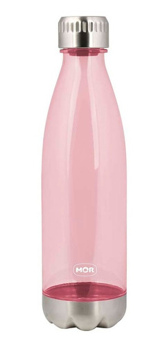 Imagen 2 de 8 de Botella Moderna Mor 700ml Plastica Tapa Acero Inox