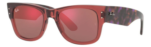 Gafas De Sol Ray Ban Mega Wayfarer Unisex Originales Color Rojo Color Del Armazón Rosa