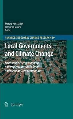 Local Governments And Climate Change - Maryke Van Staden