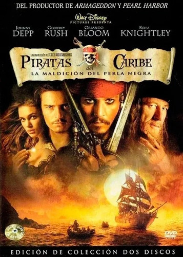 Piratas Del Caribe: La Maldicion De La Perla Negra (dvd)