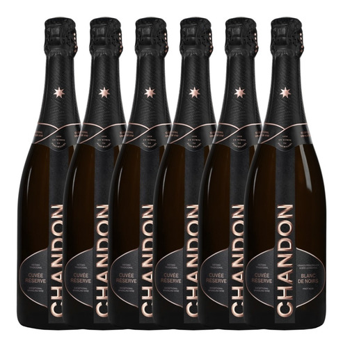 Champagne Chandon Reserva Blanc De Noirs Pinot Noir Caja X6