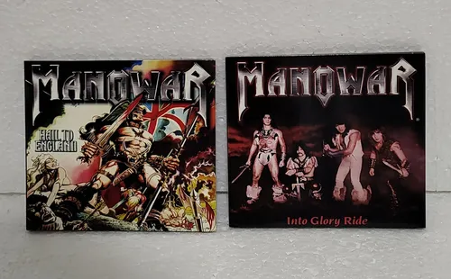 Manowar Cd Hail To England Into Glory Ride (digipacks)(novo