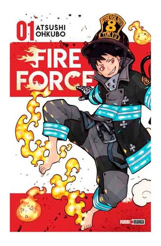 Manga Panini Fire Force Volumen 1 Atsushi Ohkubo