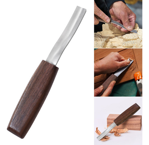 Cuenco Para Tallar Madera, Doblados, Negro