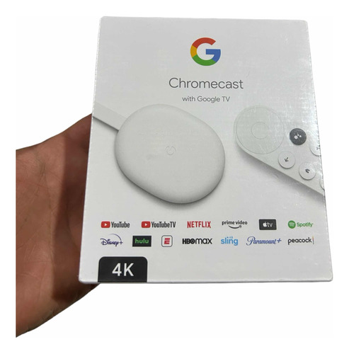 Chromecast 4k Nuevo Sellado