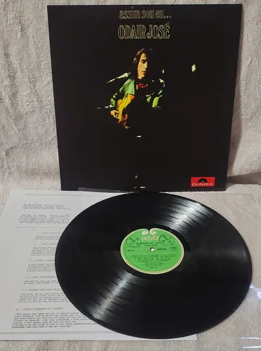 Lp Odair José Assim Sou Eu 1972 Azymuth Capa Plotada