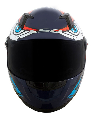 Imagem 5 de 8 de Capacete Ff358 Tribal Laranja Ls2 | Abs Peso ± 1.400g