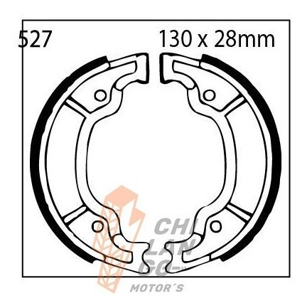 Balata De Tambor Para  Yamaha Xv 250 Virago 89-94