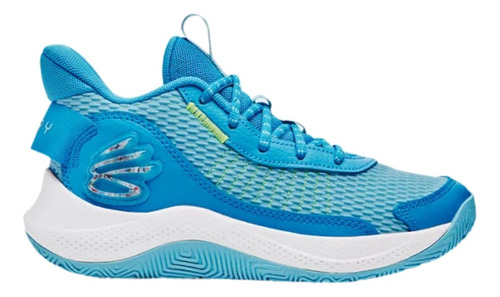 Tenis Under Armour Gs Curry 3z7 Azul Unisex 3026623-401