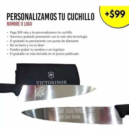 Cuchillo Chef 10″ Blanco Victorinox 5.2008.25 - Cristalería del