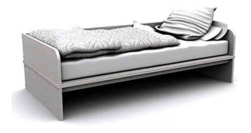 Cama 1 Plaza Compacta Baja C/brazo 190x90 La Valenziana