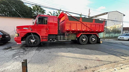 Scania 143 Ew Caçamba Traçado 6 X 4