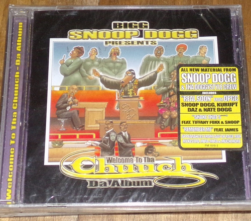 Snoop Dogg Welcome To Tha Chuuch Da Album Cd Promo Kktus