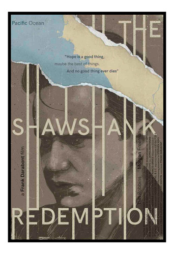 Cuadro Poster Premium 33x48cm The Shawshank Redemption