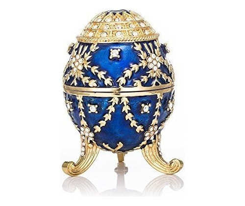 Qifu Nueva Llegar Pintado A Mano Diseno De Huevo De Faberge