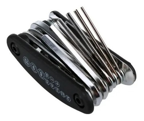 Imagen 5 de 9 de Kit Herramienta Bicicleta 15 En 1 + Velocimetro 14 Funciones