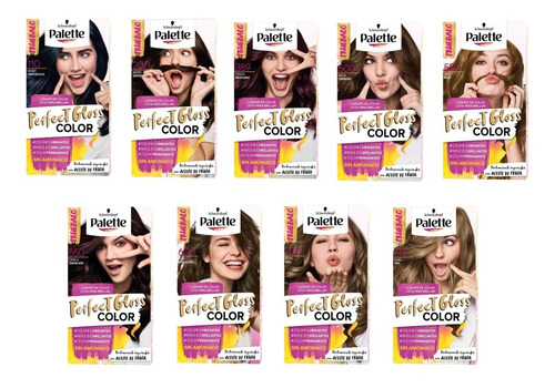 Tinte Palette Perfect Gloss Color - Sin Amonio