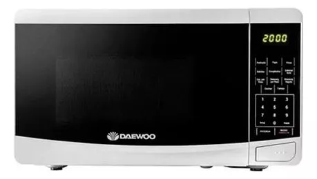 Microondas Daewoo 23 Litros Bifunción Digital 800w Blanco