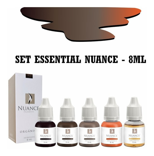 Imagem 4 de 6 de Kit Pigmentos Micro Nuance By Electric Ink 4 Cores + Brinde