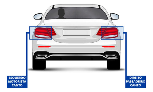 Lanterna Mercedes Glc 250 Sport Highway 16 17 18 19 Com Led