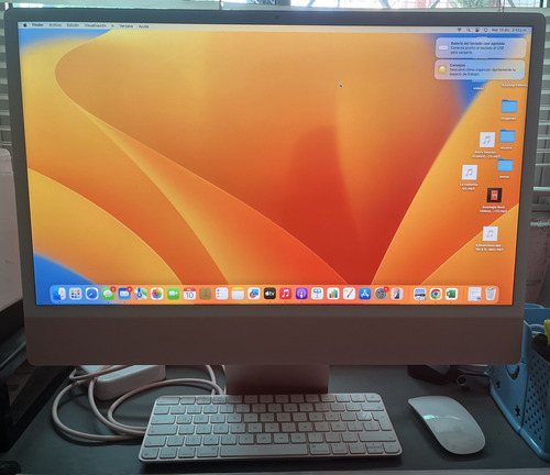 Apple iMac Rosa Retina 4.5k 24 M1 8cpu-7gpu/8gb/256gb Ssd (Usado)