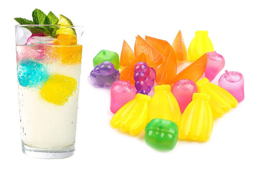 Cubos Figura Hielos Reutilizable Multicolor Bebida Ecologico