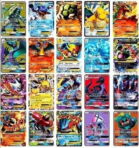 Kit 15 Cartas Pokemon Gx Promoção Da Semana Sem Repetidas