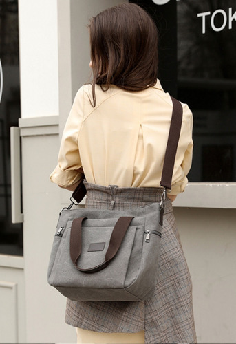 Bolsa Feminina Tiracolo Lona De Algodão C847