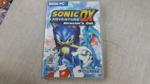 Jogo Pc Original Sonic Adventure Dx Director's Cut 2 Discos