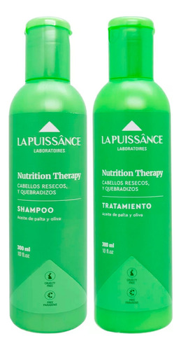 La Puissance Shampoo + Acondicionador Nutrition Therapy