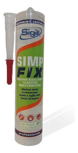 Pegamento Sellador Simp Fix Adhesivo Bajo Agua 290ml Acerix