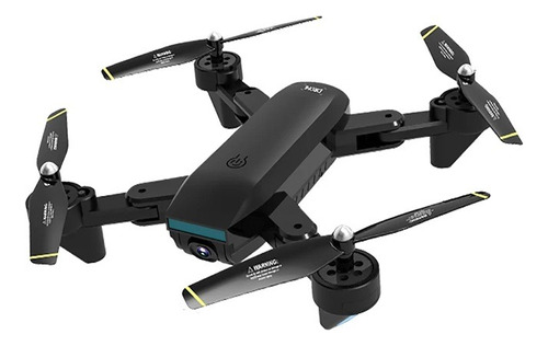 Drone Plegable Dm107 Wifi Hd + 3 Baterías