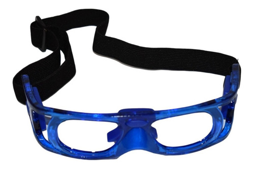 Imagen 2 de 6 de Lentes Goggles Protectores Master Pro Frontenis Azul
