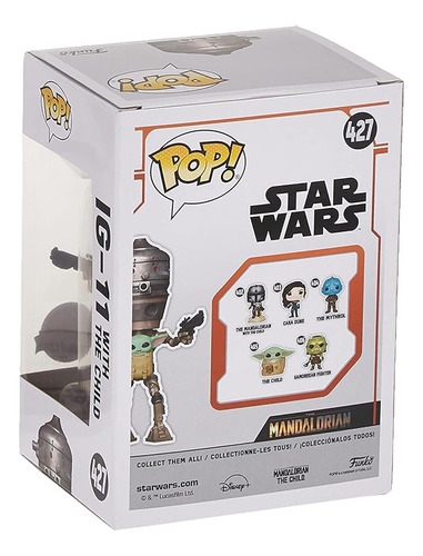 Fun.ko Po.p Star Wars - Ig-11 Con Bebe 427 .