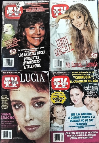 P-8 12 Revistas Coleccionables Selectas Tele-guia Años 1980s (Usado)