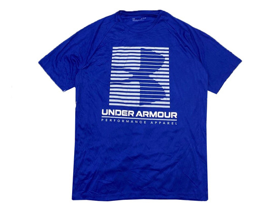 Remera Under Armour Velocity Graphic Blue 3170