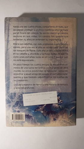 Stephen King : Cazador Sueños Dreamcatcher . Plaza Janes # (Usado)