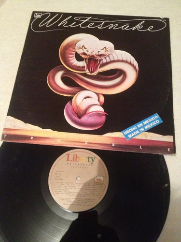 Whitesnake Trouble Vinil Música Rock 80s Acetato Vinil 