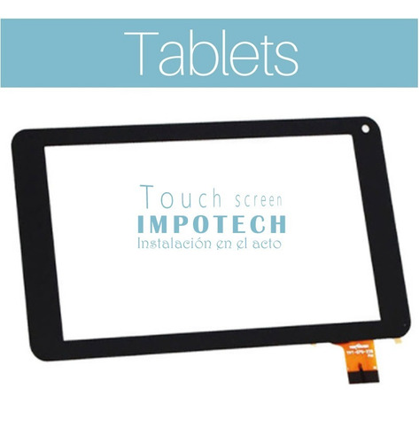 Touch Táctil Vidrio Pantalla Tablet 7'' Kanji Yubi Titan