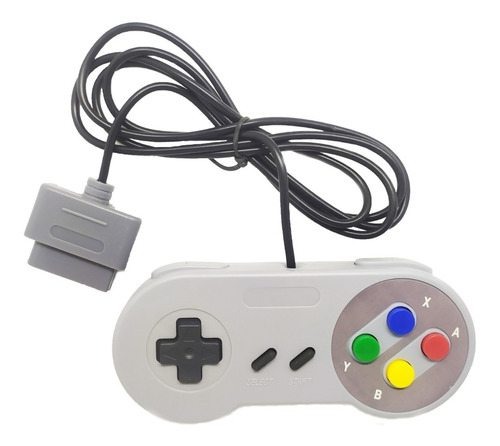 Kit 2 Controles Para Super Nintendo Famicom Snes Joystick