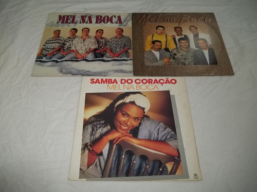 Lp Vinil - Grupo Mel Na Boca - 3 Discos