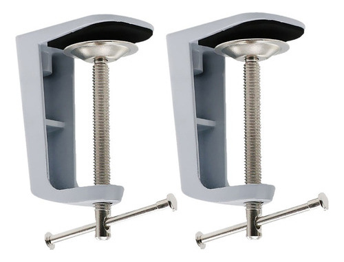 2 Pack Soporte De Metal Para Clip De Lámpara De Mesa,