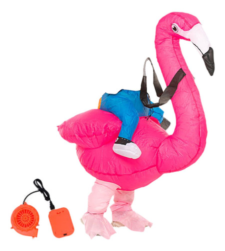 Disfraz Inflable De Flamenco, Niños